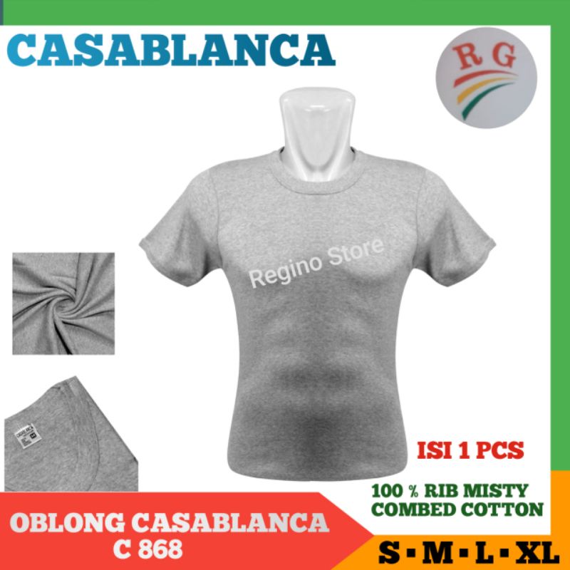 KAOS OBLONG CASABLANCA C 868 ISI 1