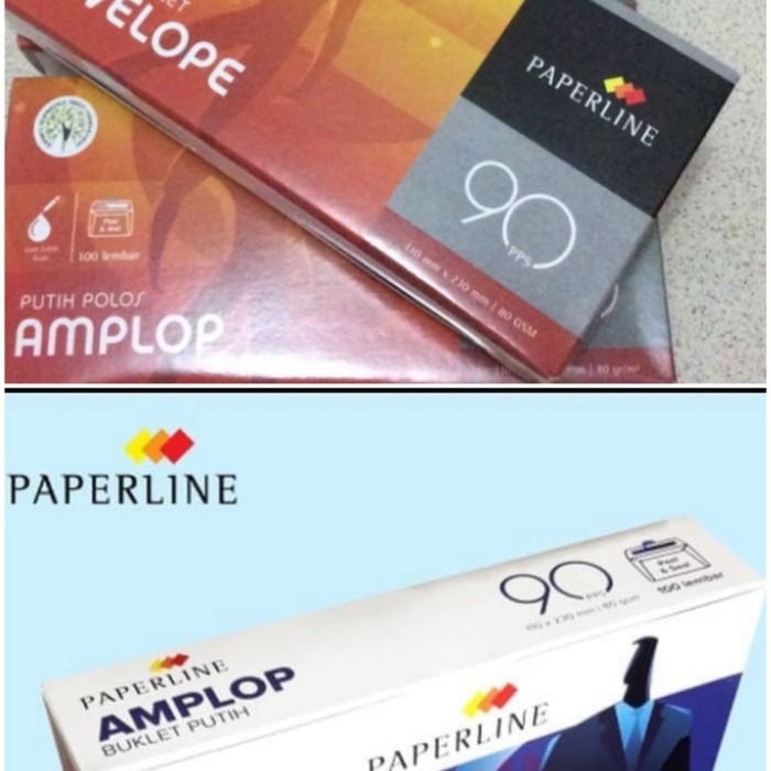 

Terlaris Amplop Putih 90 Paperline Terbatas