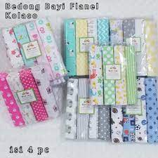 PILIH MOTIF Bedong Bayi / Selimut Bayi 4in1 Flanel