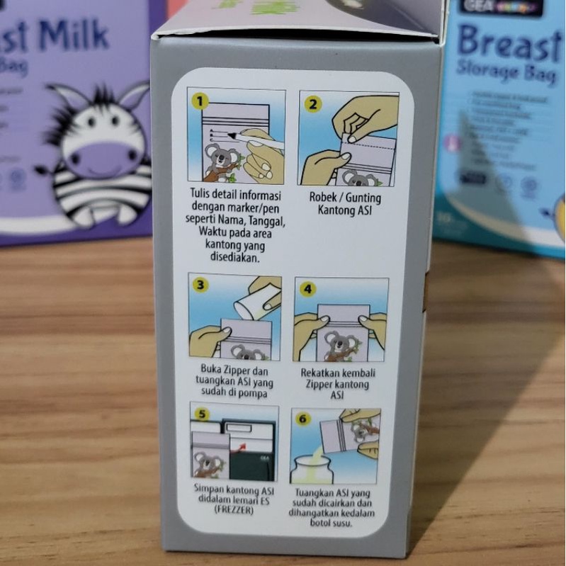 Kantong ASI GEA Baby 120mL Eceran Termurah