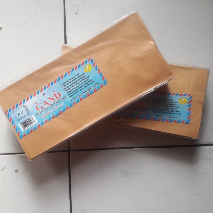 

Murah Amplop Coklat Kabinet + Lem Gilaa!!!