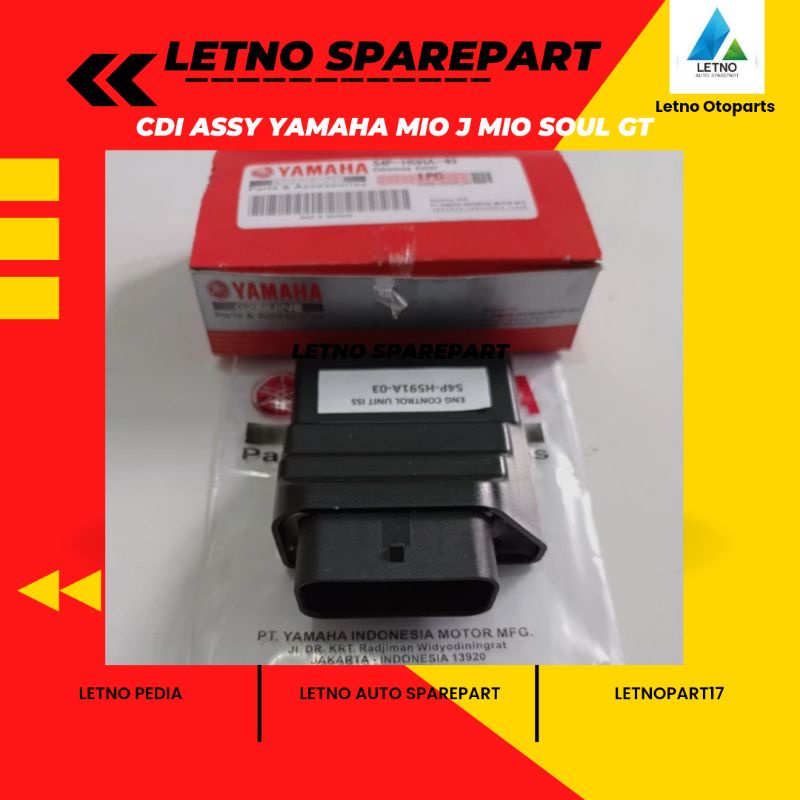 Cdi Assy Eccu Yamaha Mio J Mio Soul Mio Gt  Fino Kualitas Ori Yamaha