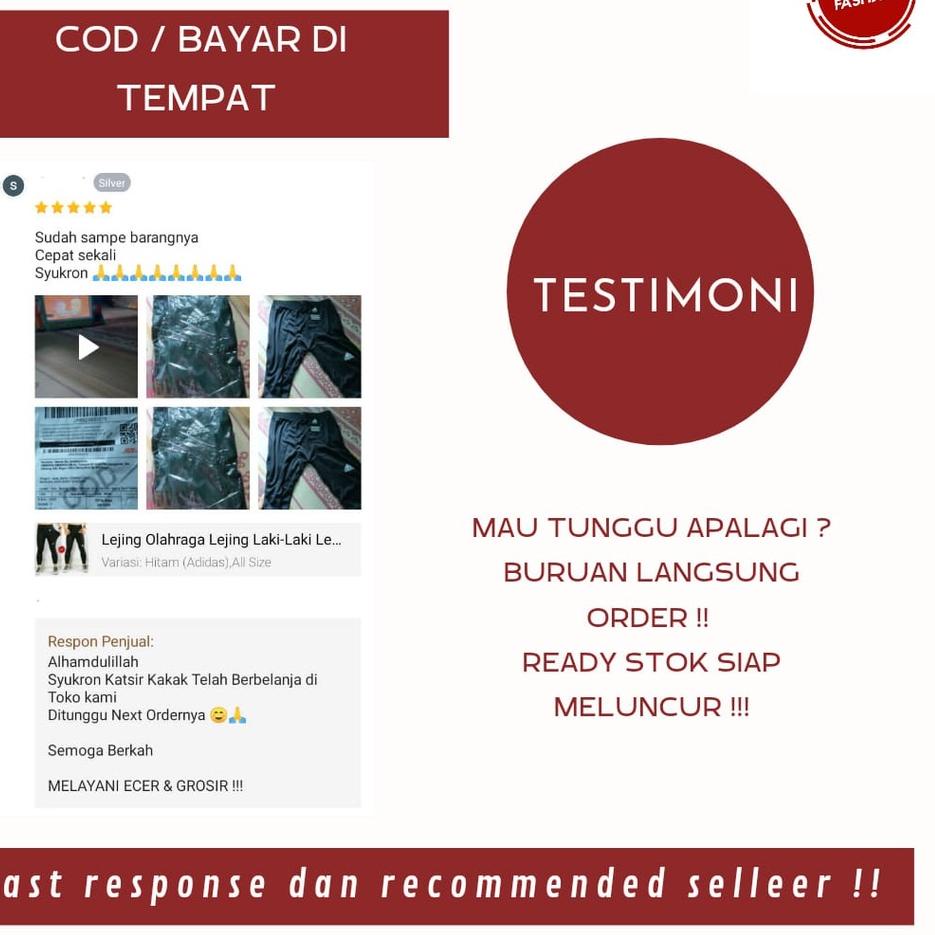 [KODE 6W6TC] COD SATUAN DAN GROSIR Legging Sport Pria Wanita Legging Legging Sport Lejing Dewasa Pak