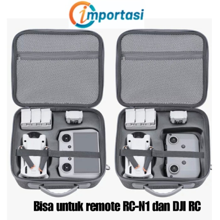 Tas Drone DJI MINI 3 PRO Storage Sling Bag Carry Case Remote DJI RC Selempang