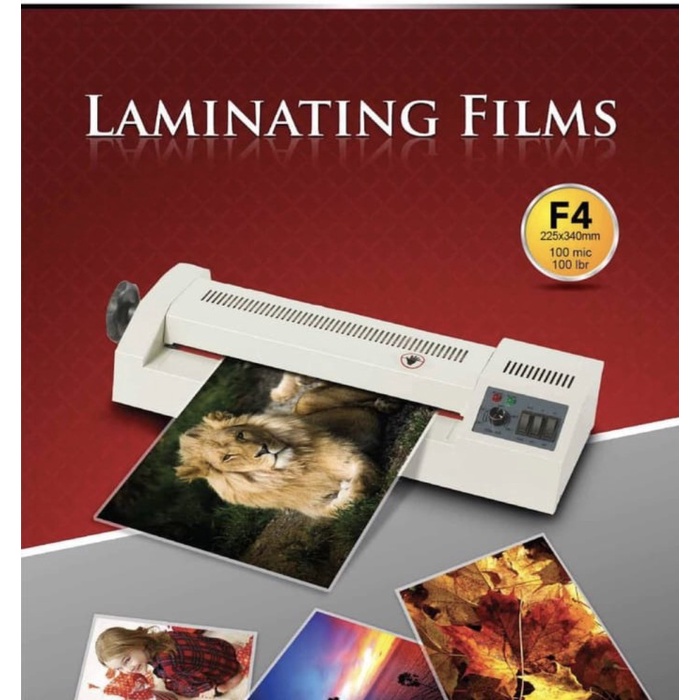 

Limited Secure Laminating Films F4 Isi 100 Pcs / Plastik Laminating Secure F4