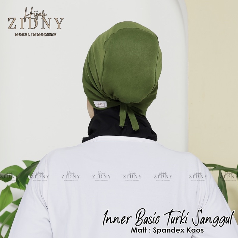 inner basic turki sanggul cepolan besar