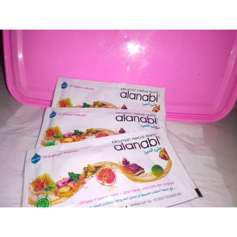 

Alanabi, Minuman Herbal alami, menjaga vitalitas dan kesehatan tubuh - 3pcs