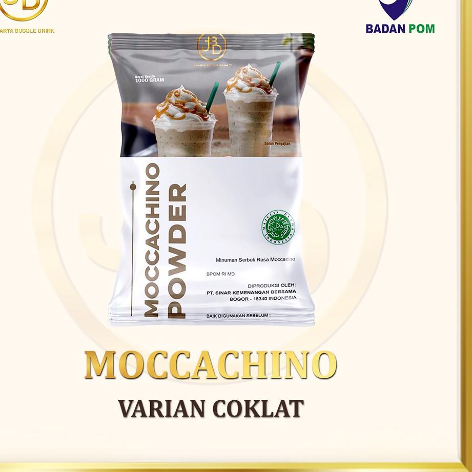 

SALE!!Bubuk Minuman MOCCACHINO Powder 1 KG - Jakarta Bubble Drink | HALAL|KD8