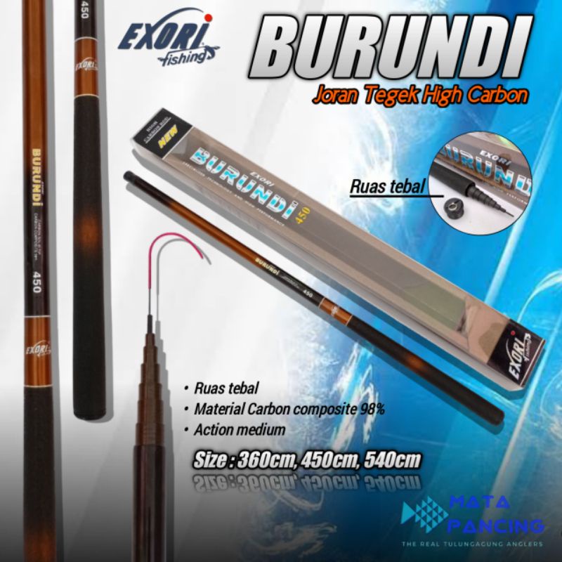 Joran tegek exori burundi 360 450 carbon action maedium hard