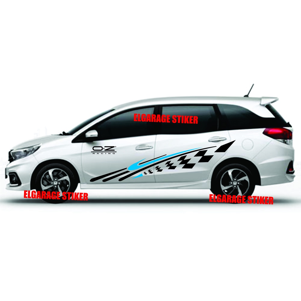 Stiker mobil honda mobilio cutting stiker racing mobil mobilio