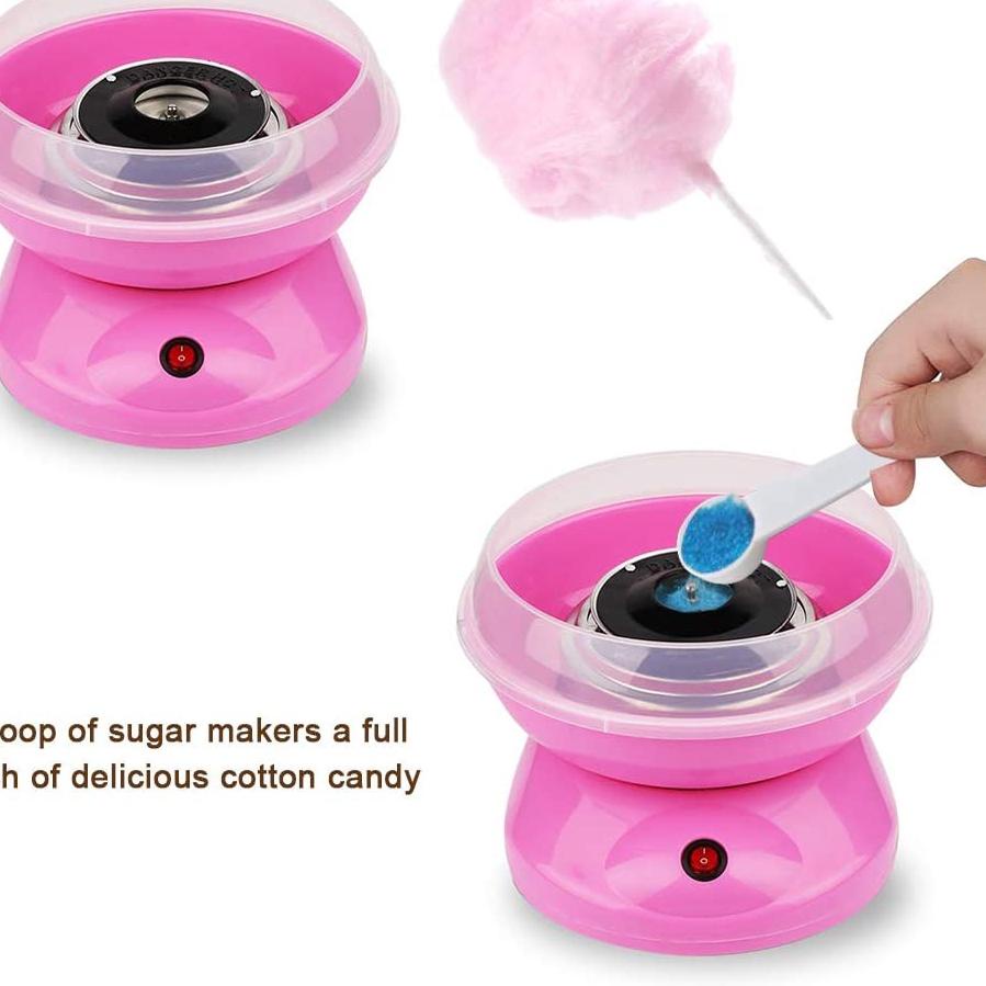 Paling Diminati Mesin Gulali Mini Electric Cotton Candy Floss Maker Alat Pembuat Permen Kapas