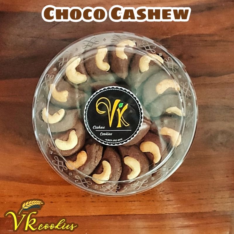 

Choco Cashew Cookies