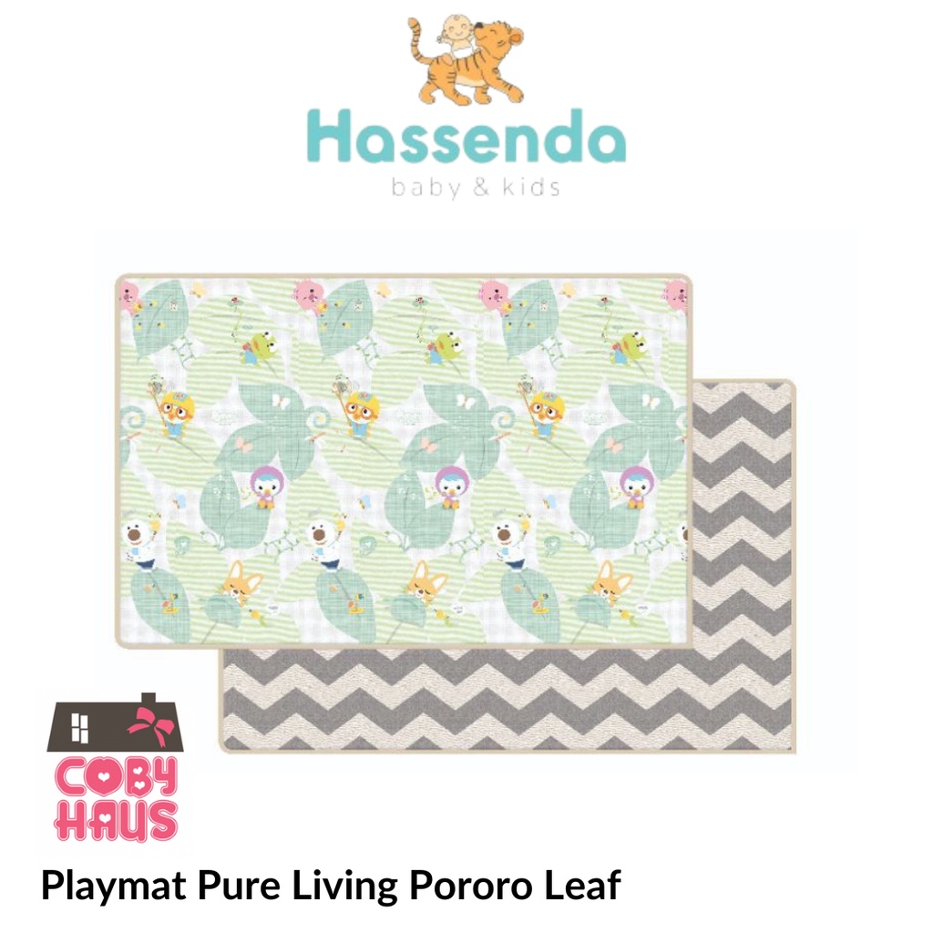 Coby Haus Playmat Pure Living Pororo Leaf / Playmat Bayi