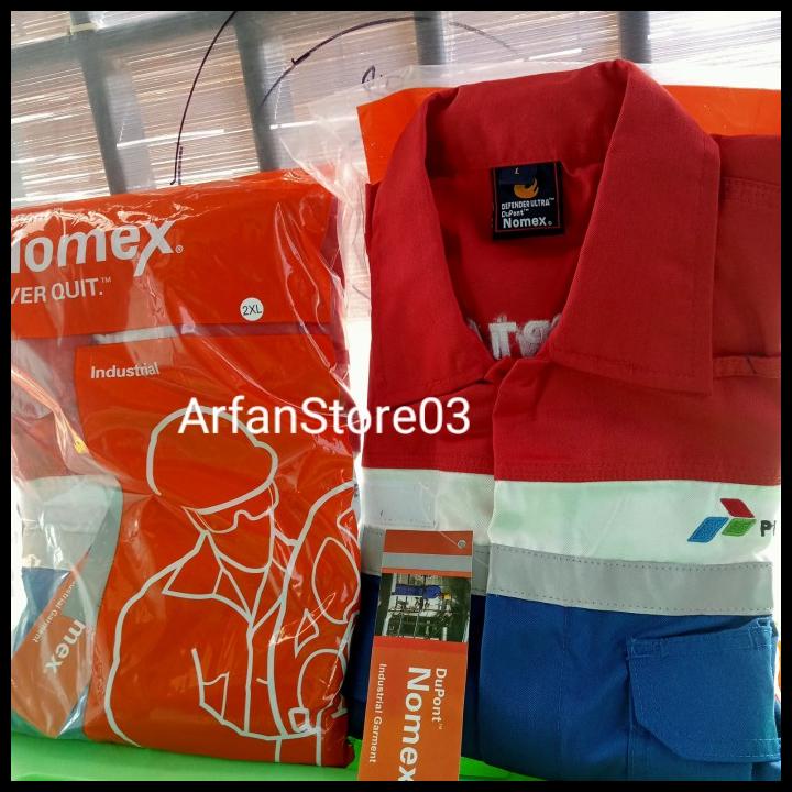 Wearpack Nomex Pertamina/Coverall Nomex Dupont Pertamina