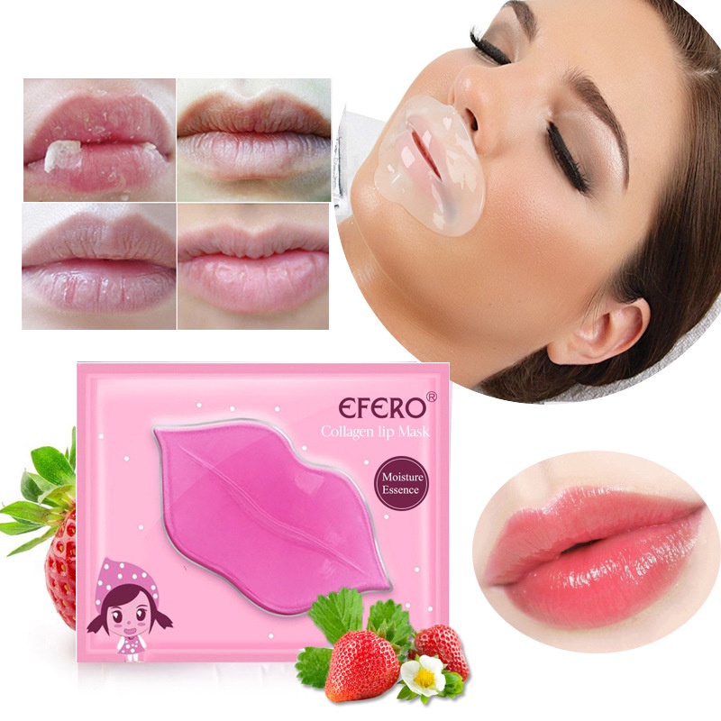 EFERO Masker bibir collagen Lemon Efero Collagen Lip Mask/Lip Mask/Masker Bibir/Efero