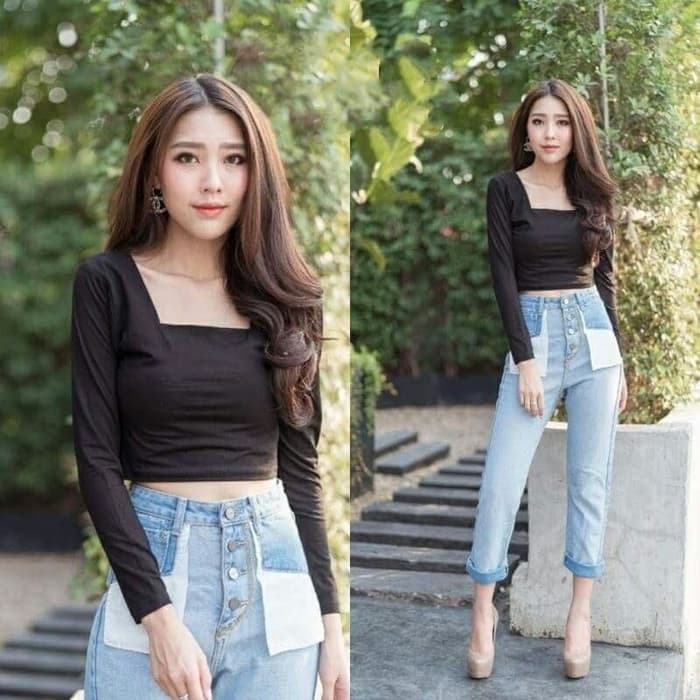 RX FASHION - SHENNY TOP ATASAN WANITA / NESHY TOP