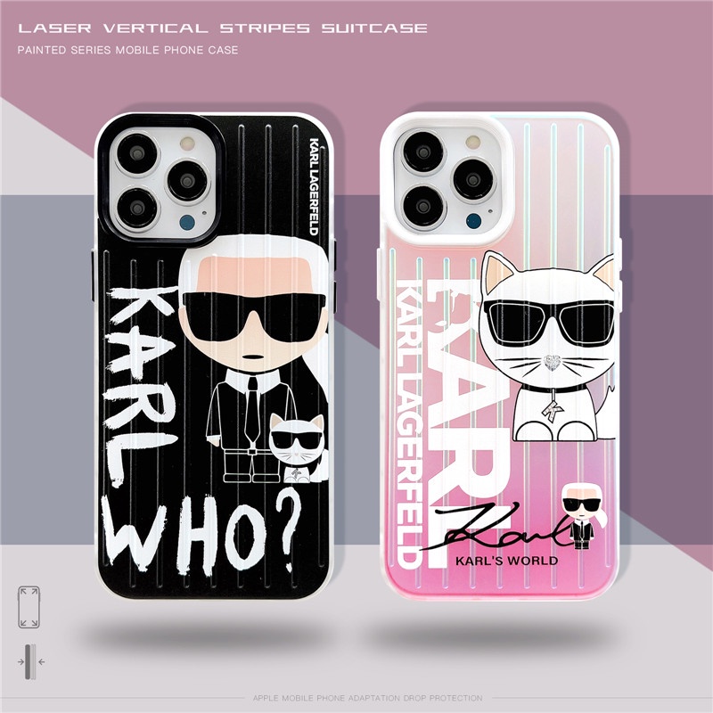 Carl Casing Soft Case IPhone 14 / 13 / 12 / 11 Pro Max Warna Laser Macaron Berkilau