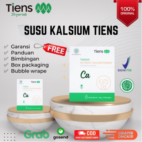 Tianshi Nutrient Calcium Powder Susu Super Kalsium Calsium Nhcp Tiens Dewasa Original 10 Sachet Untu