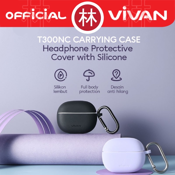 Vivan Carrying Case for T300NC Headset Bluetooth