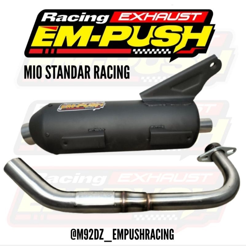 Knalpot Empush std racing mio sporty