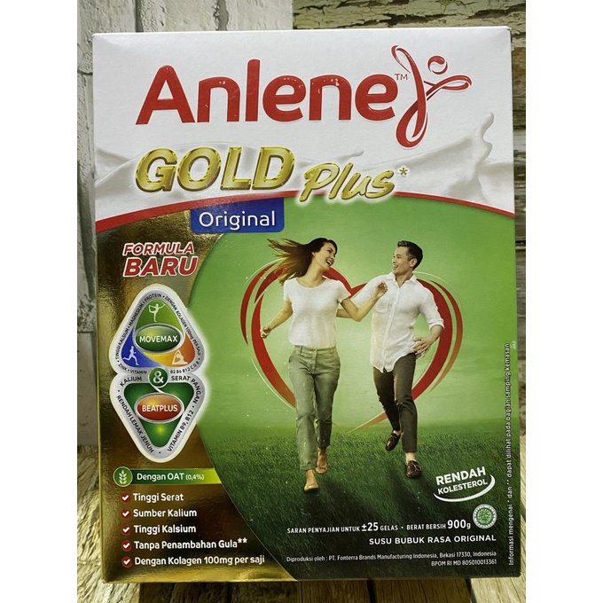 

[ COD ] Anlene gold plus 900g original