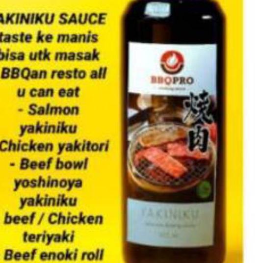 

BISA COD ✔️Saos YAKINIKU yoshinoya 100%halal|KD7