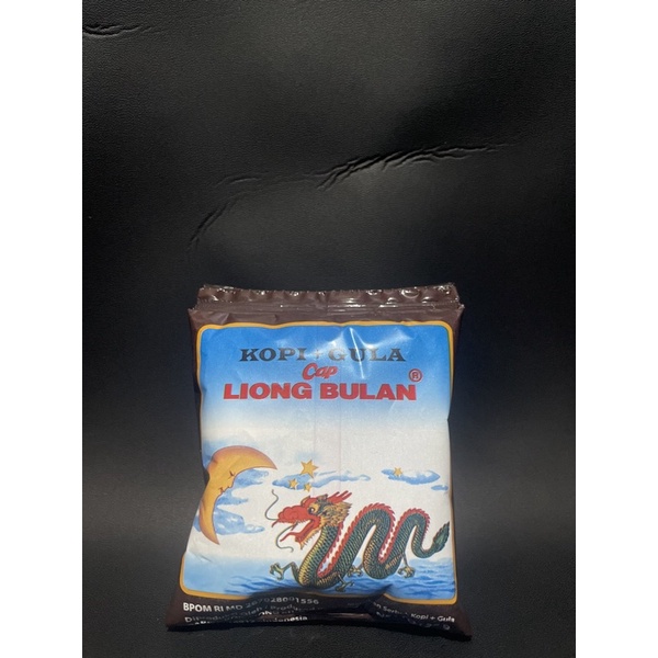 

Kopi Liong Bulan Plus Gula 10 Sachet