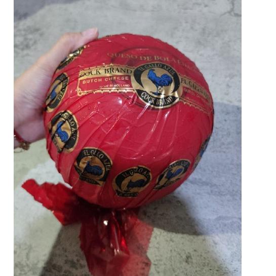 

Import Terlaris KEJU EDAM CHEESE BOLA AYAM MERAH / KEJU EDAM COCK BRAND AYAM EMAS 100 Gr buruan
