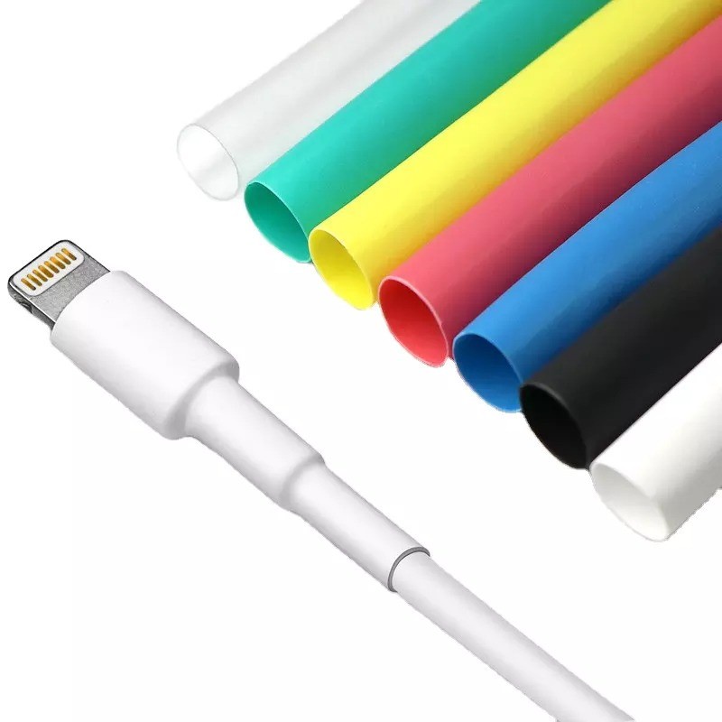 Pembungkus Kabel Charger Iphone Hp Advan G9 Pro Selang bakar Handphone Selongsong Kabel Casan Hp Adv