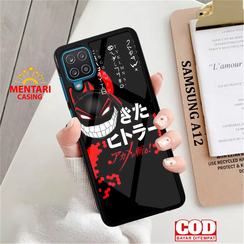 Case SAMSUNG A12 CASING SAMSUNG A12 [ GAMEZONE NEW ] Mentari casing case hp kondom hp case custom ca