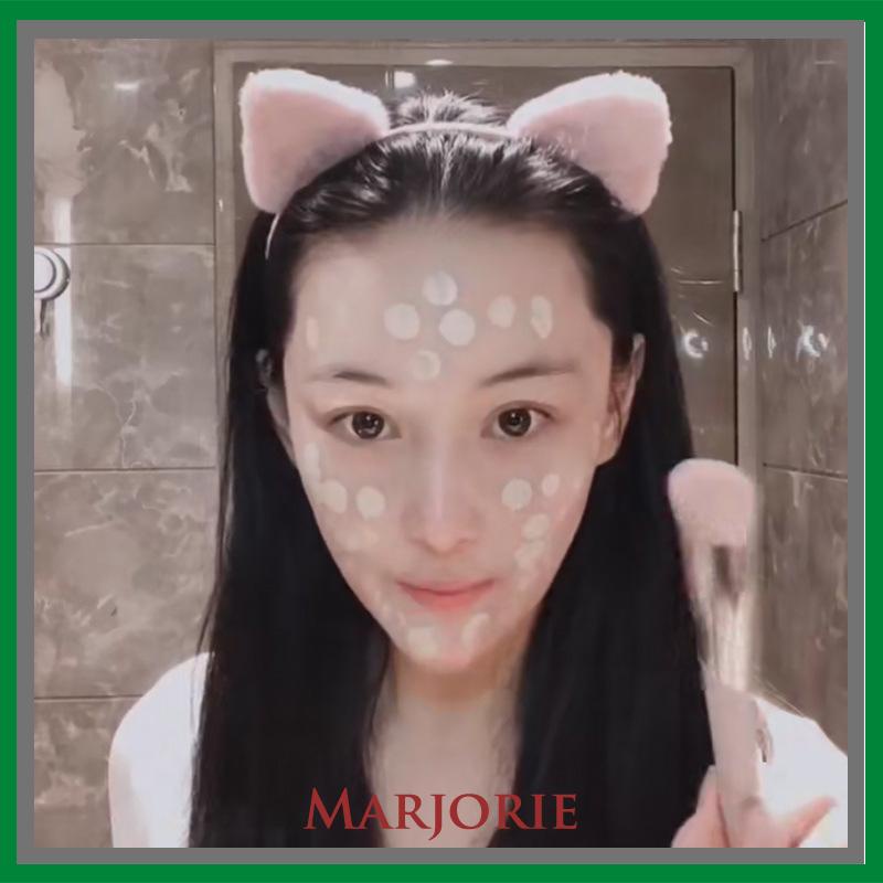 Korea bando Pita Rambut Telinga Kucing Lucu Cuci Muka Headband Simple Press Hair Clip Headwear S-MJD