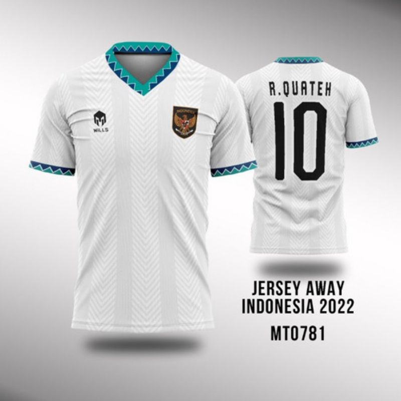 Jersey Timnas Indonesia Away 2022