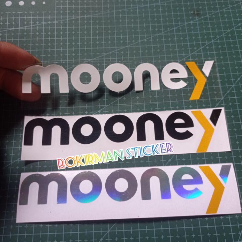 STICKER MOONEY CUTTING