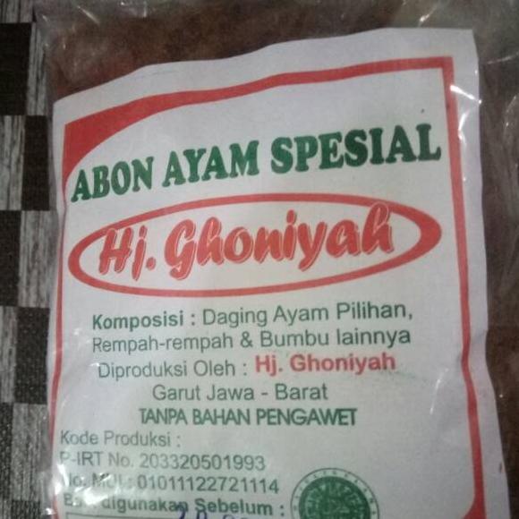 

CS9q4Pe--Abon ayam spesial hj ghoniyah