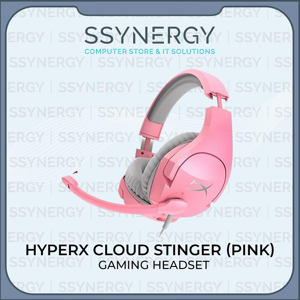 HyperX Cloud Stinger Gaming Headset (Pink)