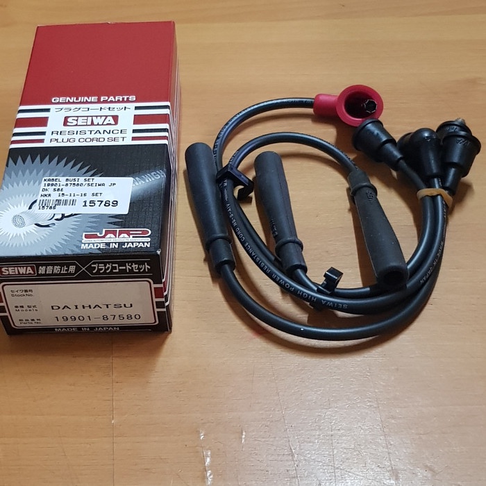 SPAREPART - Kabel Busi Daihatsu Zebra 1.0/S88 SEIWA Japan AKSESORIS MOBIL - OTOMATIF