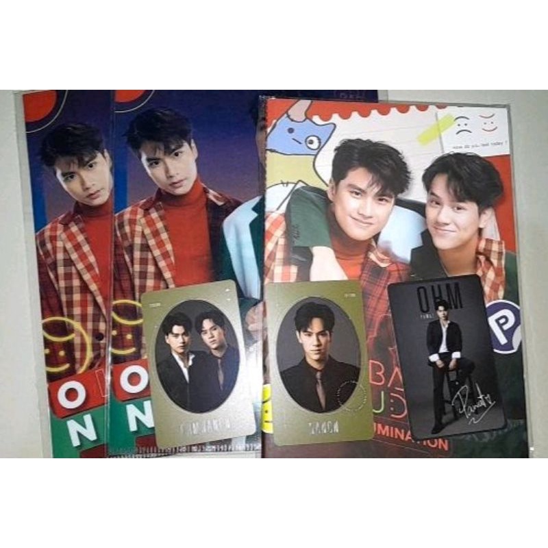photocard signature,note, folder ohmnanon