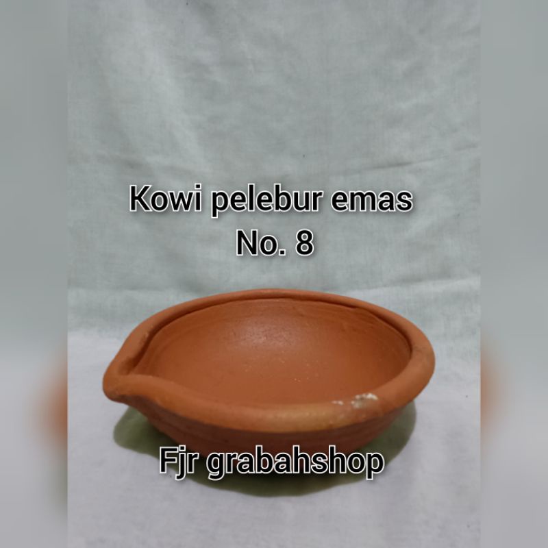kowi pelebur emas//pelebur logam tanah liat asli berkualitas grabah tanah liat berkualias