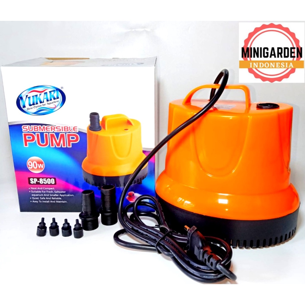 SUBMERSIBLE PUMP YUKARI SP-8500 POMPA AIR KOLAM CELUP AQUARIUM FILTER