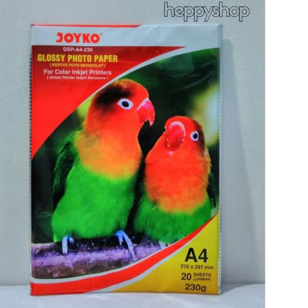 

Kertas Foto Glossy A4 Joyko
