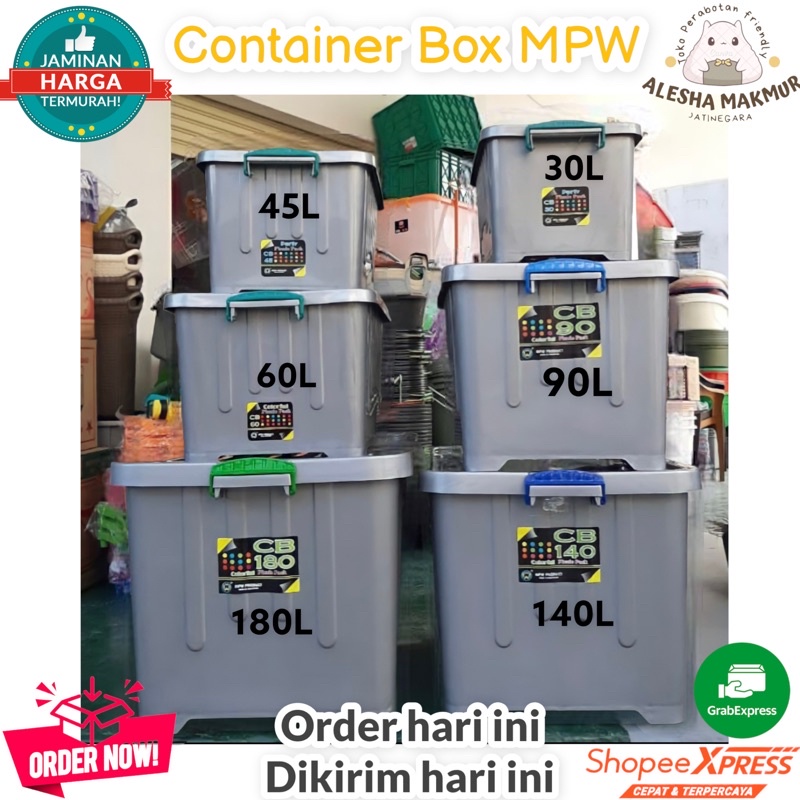 Container Box MPW / Box Serbaguna / CB 30-45-60-90-140-180 -MPW PRODUCT
