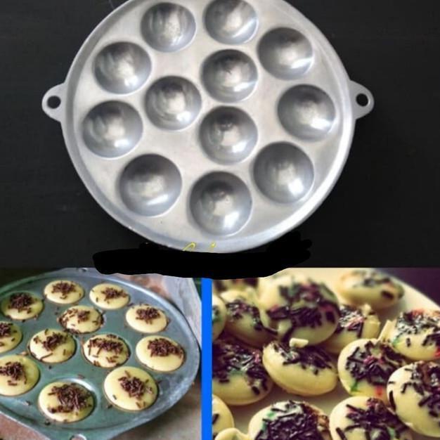 TO.31Oc22d ▫ 1 PC ORI 100% Cetakan Telur Puyuh Kue Cubit 12 LUBANG Telor Maklor Takoyaki