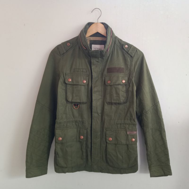 Jaket parka army TBJ nearby original