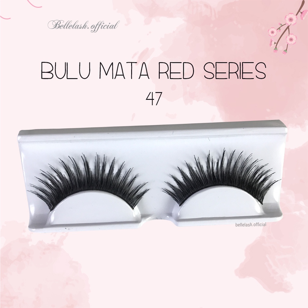 47 Bulu Mata Bawah Palsu Handmade Natural False Eyelash Eye Lashes