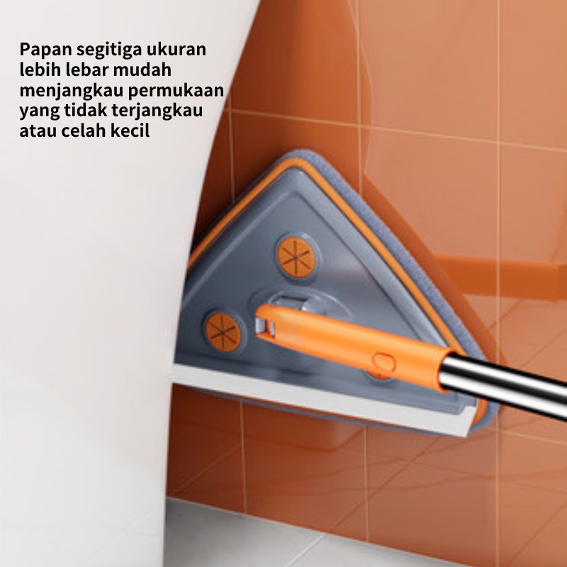 Pel Pembersih Debu Segitiga Serbaguna / Triangle Duster / Pembersih Kaca