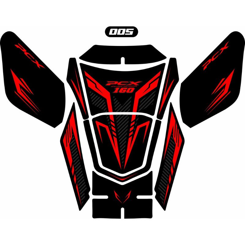 tankpad+samping pcx 160 2021 tidak timbul