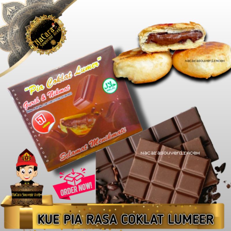 

Kue Pia | Bakpia Sabang PIA COKLAT LUMER Oleh Oleh Khas Aceh