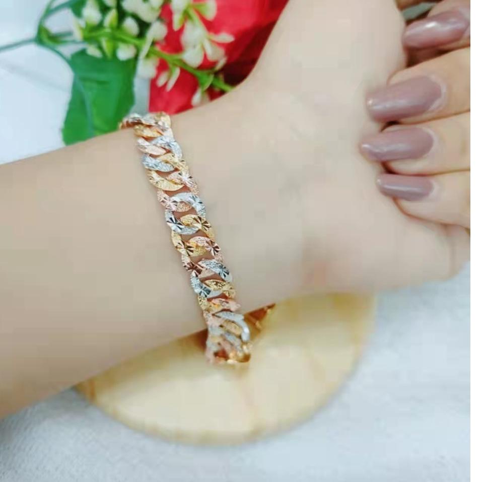 Termurah Gelang Sisik Naga Kombinasi Perhiasan Fashion (lebar 8mm)