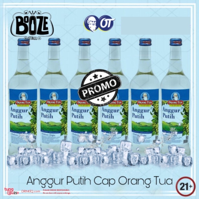 Anggur Putih Orang Tua 620ml x 6 btl