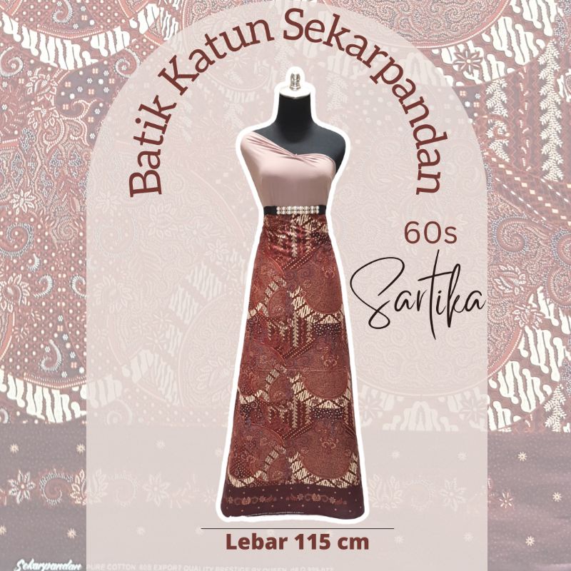 Kain Batik Katun Cotton 60 s Sekarpandan Sartika